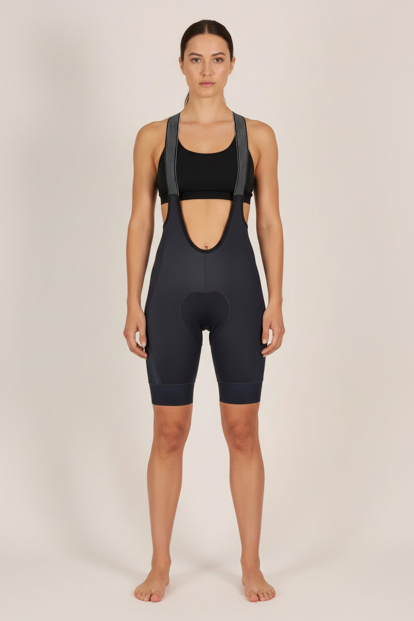 Cuissard Cyclisme Femme Océano – Bleu Marine Profond & Poche Latérale